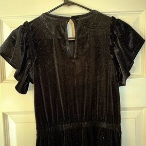 Crewcuts Sparkling Black Jumpsuit